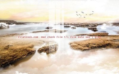 File tranh in trần 3D File gốc in tranh nền tường tổng hợp K56567 (ảnh gốc)