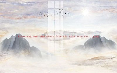 File gốc File gốc in tranh nền tường tổng hợp K56831 (in mica) làm bảng hiệu