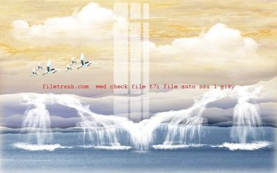 File gốc File gốc in tranh nền tường tổng hợp K56960 (in lụa) hoa văn cổ điển