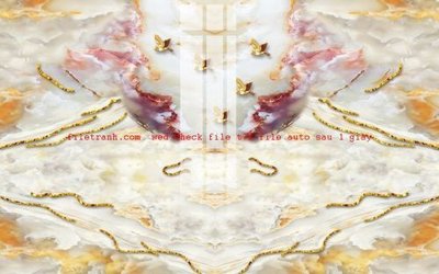 File gốc File gốc in tranh nền tường tổng hợp K57169 (in tráng gương) hiện đại