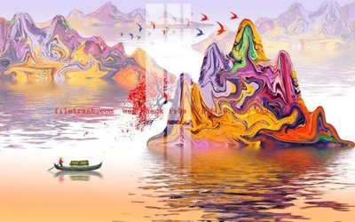 File ảnh File gốc in tranh nền tường tổng hợp K57204 (gốc) in standee