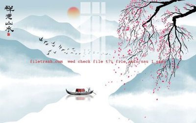 File tranh File gốc in tranh nền tường tổng hợp K57335 (gốc) in film