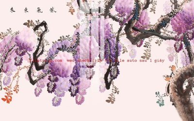 File PSD File gốc in tranh nền tường tổng hợp K57406 (bản gốc) đã tách nền