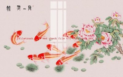 File gốc in ấn File gốc in tranh nền tường tổng hợp K57422 chất lượng vượt trội