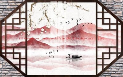 Tệp tin gốc File gốc in tranh nền tường tổng hợp K57468 (dùng cho in ấn) chuyên nghiệp