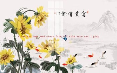 Tệp tin gốc File gốc in tranh nền tường tổng hợp K57477 (dùng cho in) File gốc in tranh nền tường tổng hợp K57477