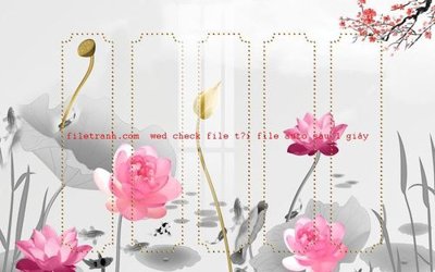 File gốc File gốc in tranh nền tường tổng hợp K57479 (cho in 3D) độc đáo