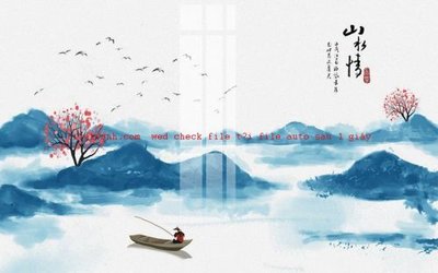 File gốc File gốc in tranh nền tường tổng hợp K57496 (in mica) cắt laser