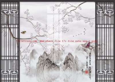 File tranh File gốc in tranh nền tường tổng hợp K57526 (ảnh gốc) cho in ấn kỹ thuật số