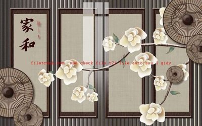 File gốc File gốc in tranh nền tường tổng hợp K57755 (cho in UV) siêu nét