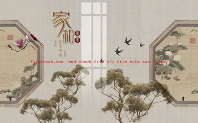 Tải file File gốc in tranh nền tường tổng hợp K57811 (gốc) in tranh tráng gương