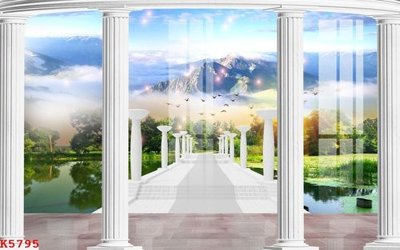 Download file gốc File gốc in tranh tổng hợp K5795 (in lụa) cao cấp