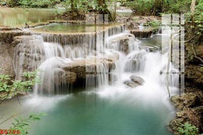 File in trần File gốc in tranh tổng hợp K5796 (bản gốc) phong cảnh