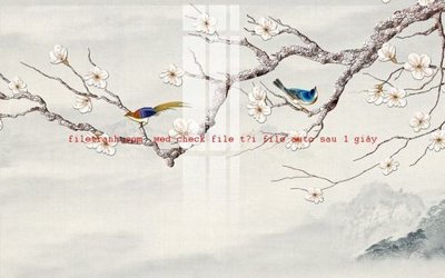 File gốc File gốc in tranh nền tường tổng hợp K57984 (in lụa) họa tiết 3D