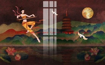 File gốc File gốc in tranh nền tường tổng hợp K58044 (in 3D) cho trang trí