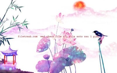 File ảnh File gốc in tranh nền tường tổng hợp K58080 (gốc) in decal dán tường