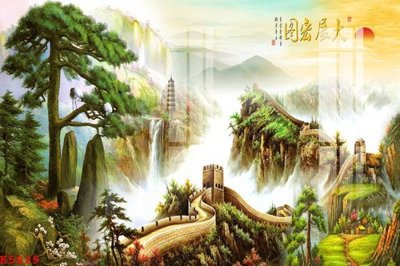 File in trần File gốc in tranh tổng hợp K5829 (file gốc) xuyên sáng