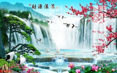 File tranh PSD File gốc in tranh tổng hợp K5900 chất lượng cao