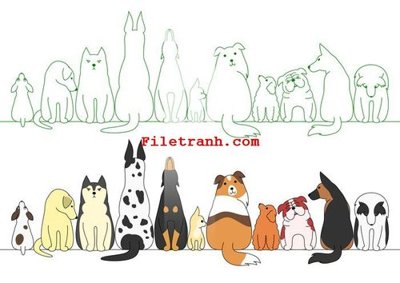 File gốc File gốc in tranh nền tường tổng hợp K59043 (cho in 3D) độc đáo