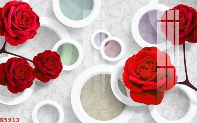 Tải xuống file tranh gốc File gốc in tranh tổng hợp K5913 (PSD/TIFF)