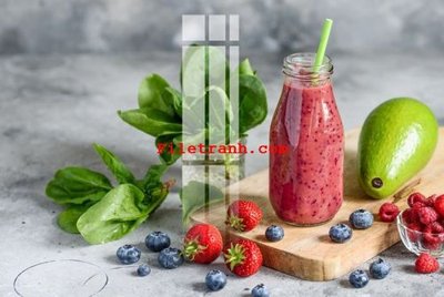 File in mica File gốc in tranh nền tường tổng hợp K59140 (bản gốc) làm vách ngăn