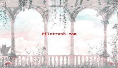 File tranh gốc File gốc in tranh nền tường tổng hợp K59225 (bản quyền) độc đáo