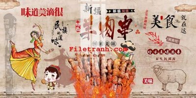 File in trần File gốc in tranh nền tường tổng hợp K59361 (bản gốc) trời sao