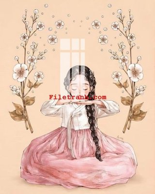 File tranh File gốc in tranh nền tường tổng hợp K59438 (file gốc) chủ đề phong thủy