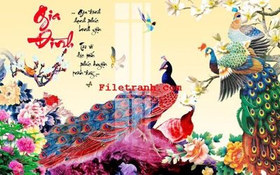 File gốc File gốc in tranh nền tường tổng hợp K59492 (chuẩn CMYK) cho nhà in