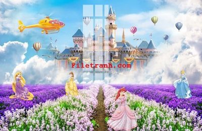 File in trần File gốc in tranh nền tường tổng hợp K59537 (bản gốc) 5D