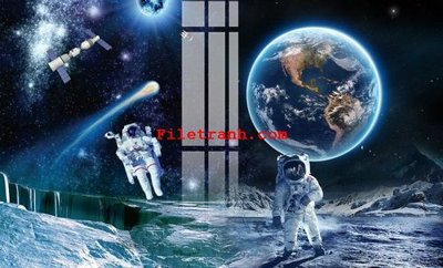 File tranh File gốc in tranh nền tường tổng hợp K59554 (gốc) chủ đề động vật