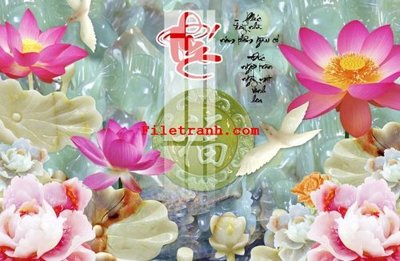 File tranh File gốc in tranh nền tường tổng hợp K59562 (bản gốc) treo tường