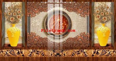 File in ấn File gốc in tranh nền tường tổng hợp K59592 (bản gốc) chất lượng cao