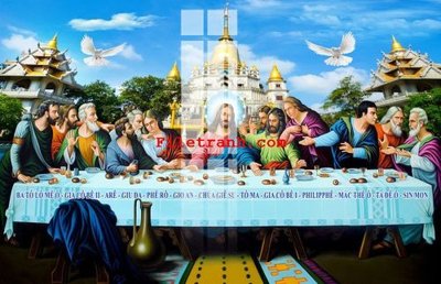 File gốc File gốc in tranh nền tường tổng hợp K59620 (cho in UV) siêu nét