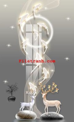 File tranh trang trí File gốc in tranh nền tường tổng hợp K59801 (tải file gốc)