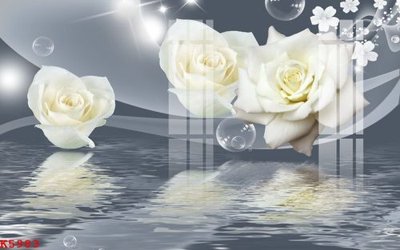 File gốc File gốc in tranh tổng hợp K5983 (in tráng gương) hiện đại