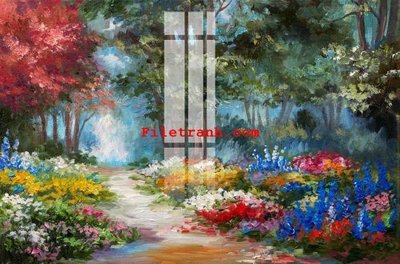 Tải file gốc File gốc in tranh nền tường tổng hợp K59831 dùng cho in ấn