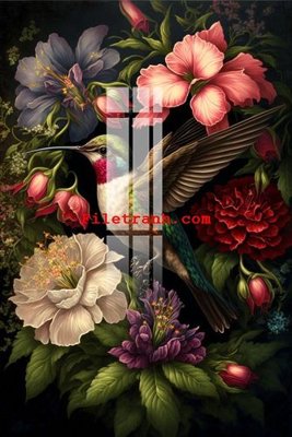 File gốc File gốc in tranh nền tường tổng hợp K59880 (phong cách) châu Âu