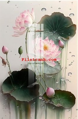 File tranh in trần File gốc in tranh nền tường tổng hợp K60126 (ảnh gốc siêu nét)