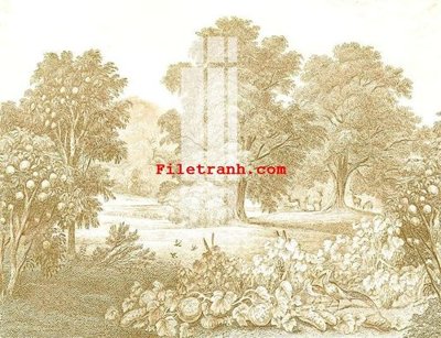 File gốc in ấn File gốc in tranh nền tường tổng hợp K60206 độ phân giải cao