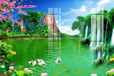 File gốc File gốc in tranh tổng hợp K6044 (in mica) trang trí