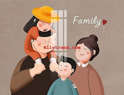 File tranh gốc File gốc in tranh nền tường tổng hợp K60501 chủ đề hiện đại