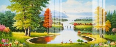 File tranh File gốc in tranh tổng hợp K6051 (gốc) in backlit film