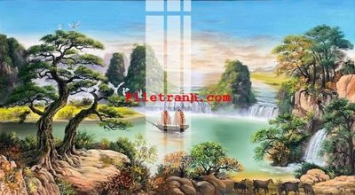 Tải file File gốc in tranh nền tường tổng hợp K60587 (ảnh gốc) file AI/EPS