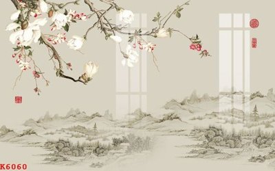 Tải file File gốc in tranh tổng hợp K6060 (gốc) chủ đề hoa sen