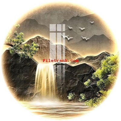 Ảnh mô tả file gốc in mica File gốc in tranh nền tường tổng hợp K60633