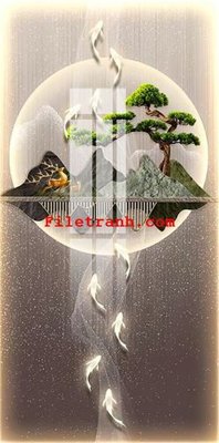 File gốc File gốc in tranh nền tường tổng hợp K60644 (in mica) làm quà tặng