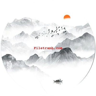 Tải file File gốc in tranh nền tường tổng hợp K60656 (ảnh gốc) in tranh kính