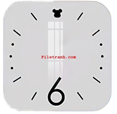 File in mica File gốc in tranh nền tường tổng hợp K60892 (bản gốc) sắc sảo