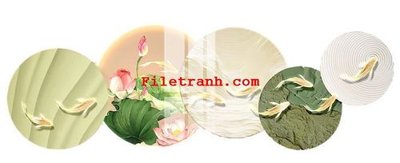 Tải file gốc File gốc in tranh nền tường tổng hợp K61051 dùng cho in ấn